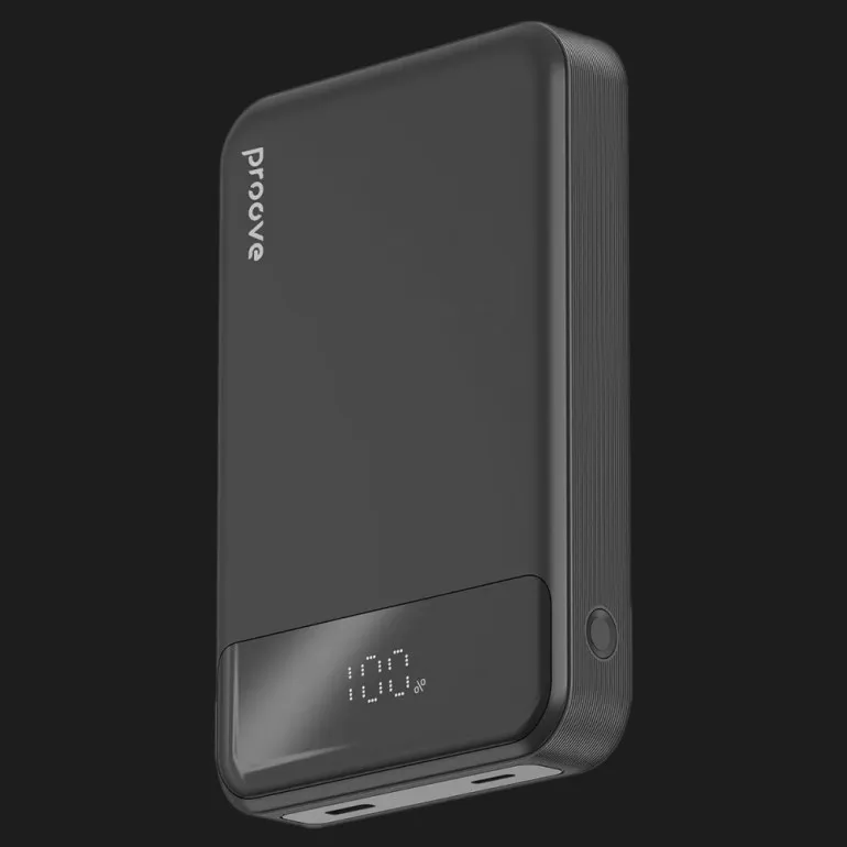 Power Bank Proove Hoodman Magnetic 20W 10000mAh Black